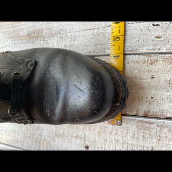 Mens Vibram GEORGIA Logger leather lace up Boots  NO SIZE Georgia Boot